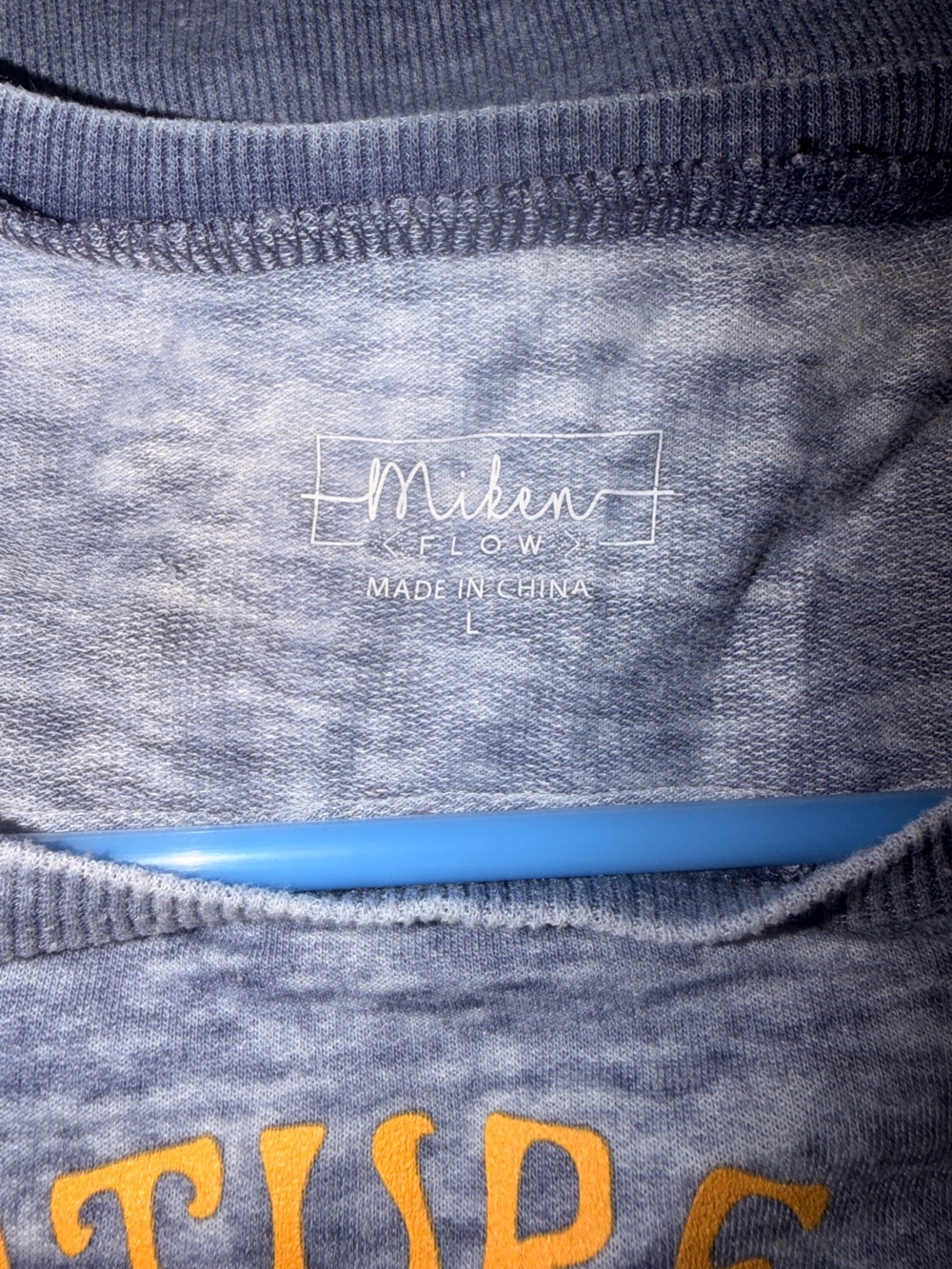 Blue Graphic Adventure Crewneck Sweatshirt - Women's Sweater - Picture 8 of 8